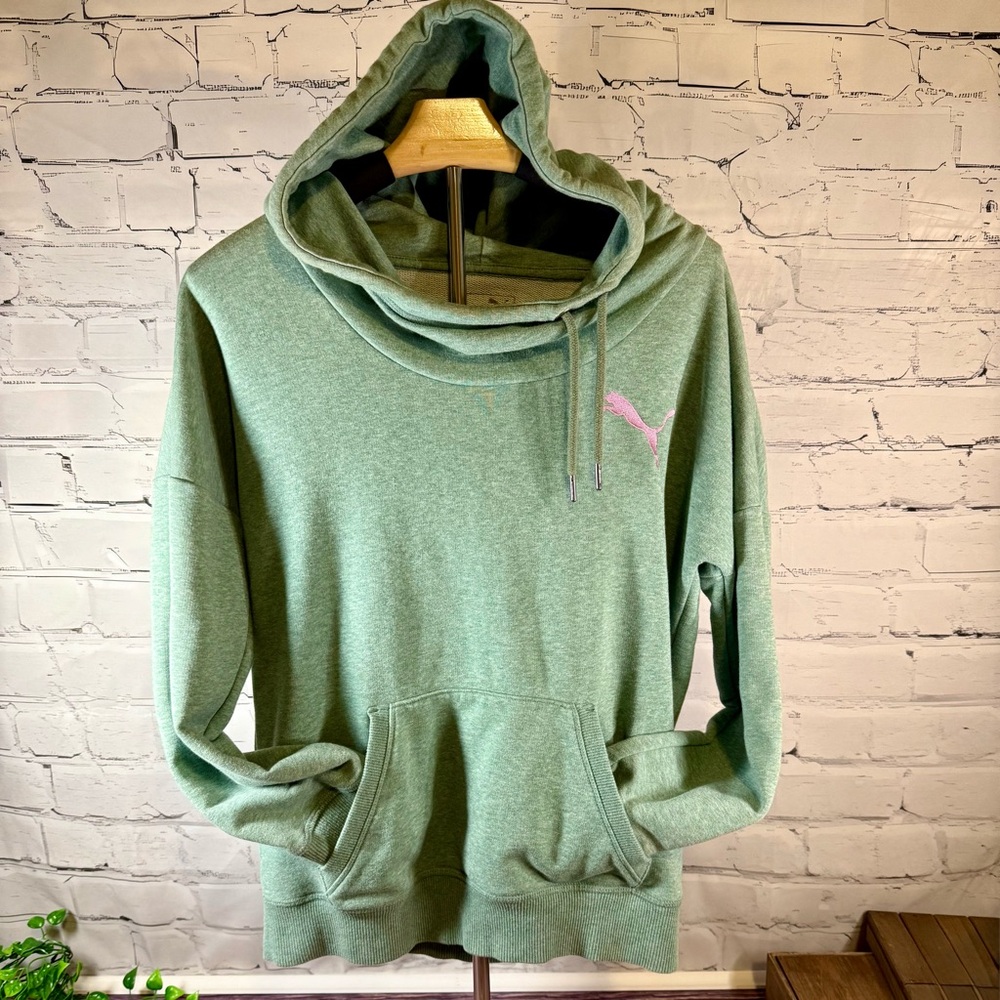 Puma Mint Green Women's Hoodie